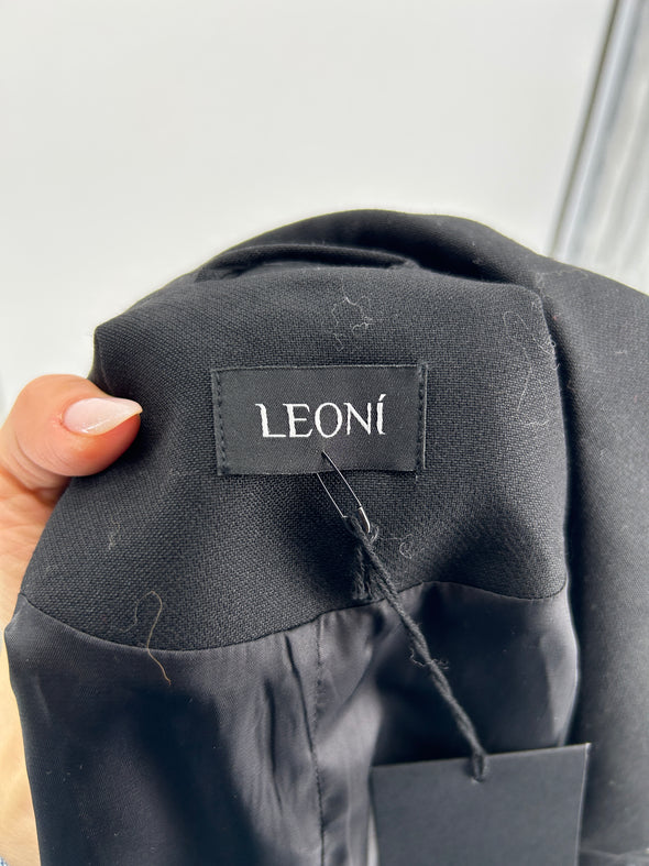 Blazer en laine noir