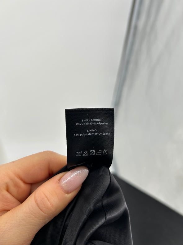 Blazer en laine noir