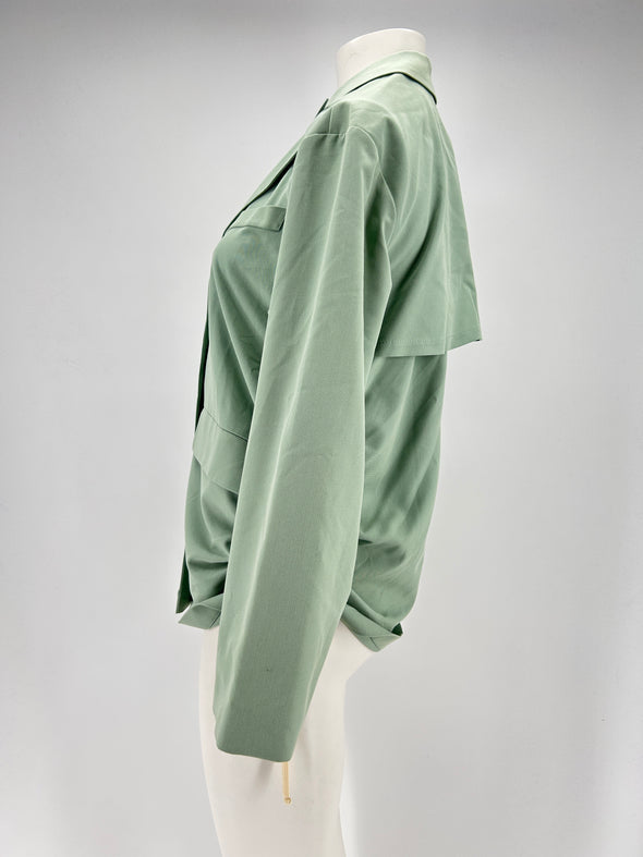 Veste de blazer verte