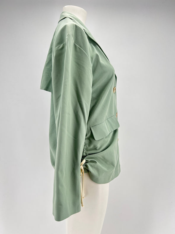 Veste de blazer verte