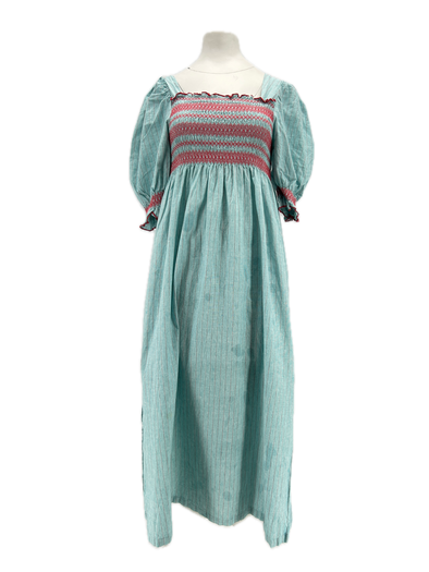 Robe turquoise