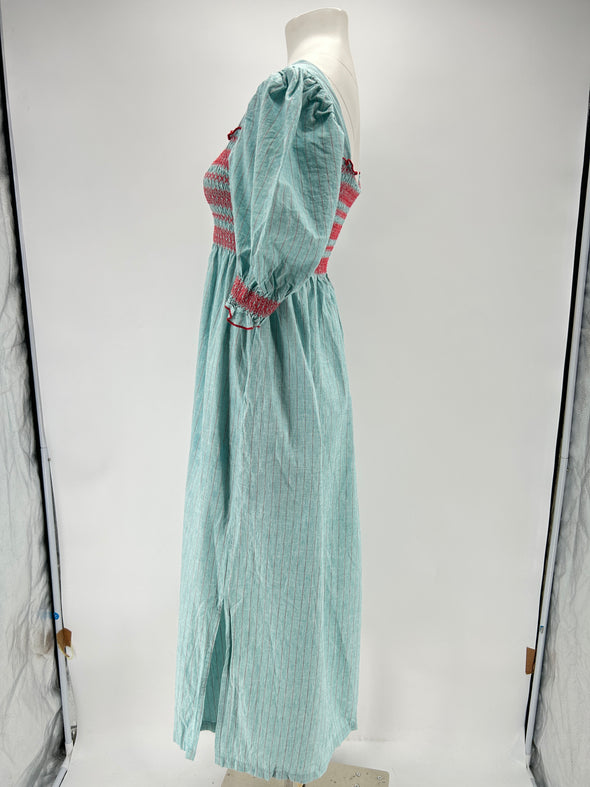 Robe turquoise