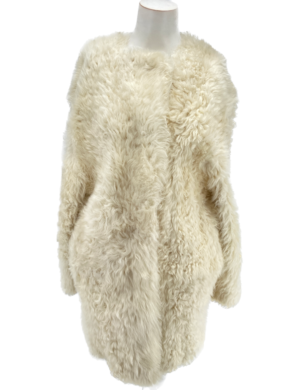 Manteau en shearling
