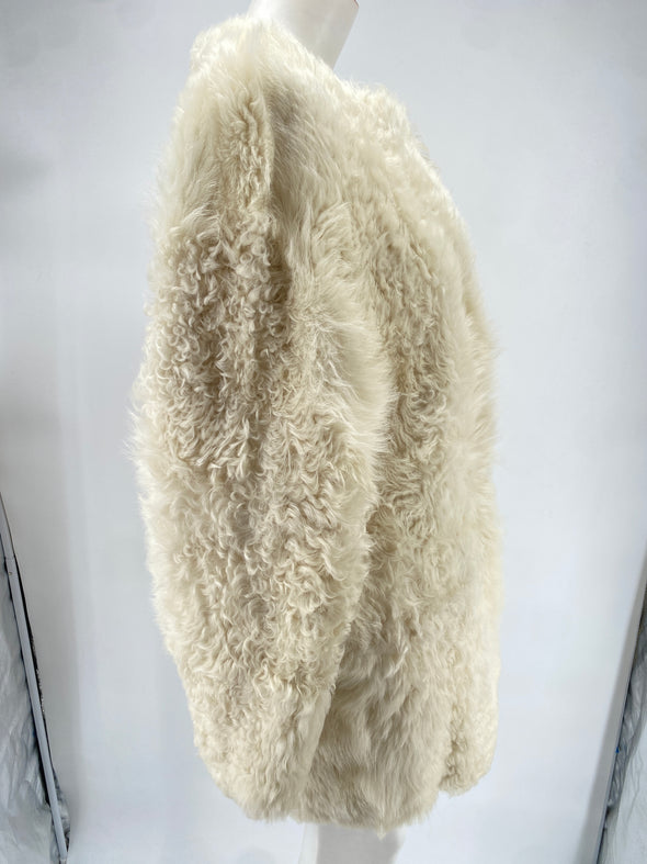Manteau en shearling