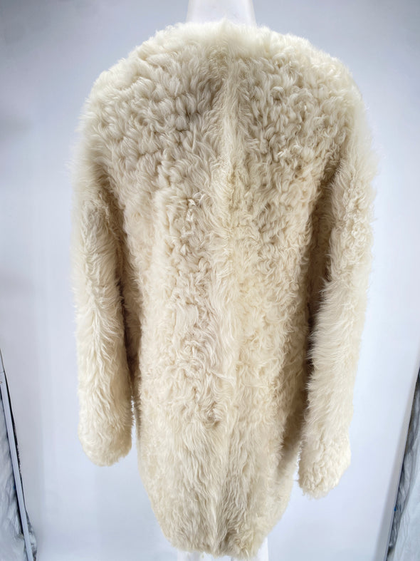 Manteau en shearling