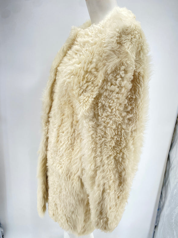 Manteau en shearling