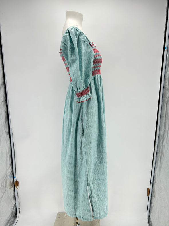 Robe turquoise