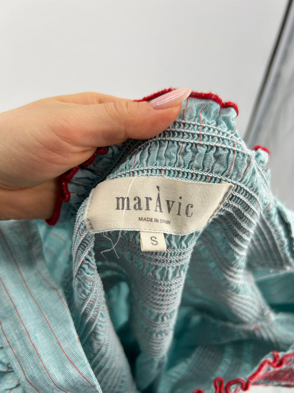 Robe turquoise