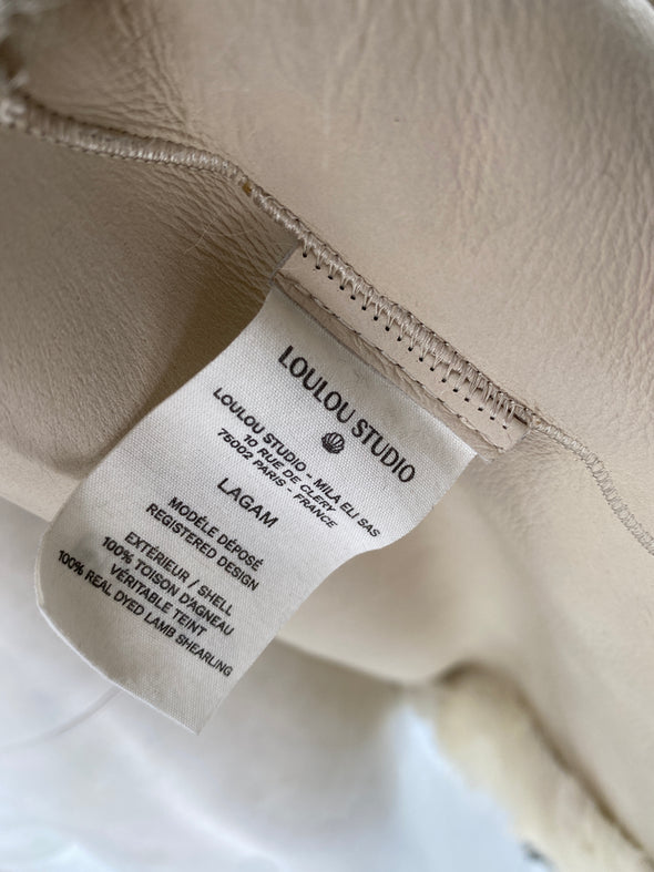 Manteau en shearling