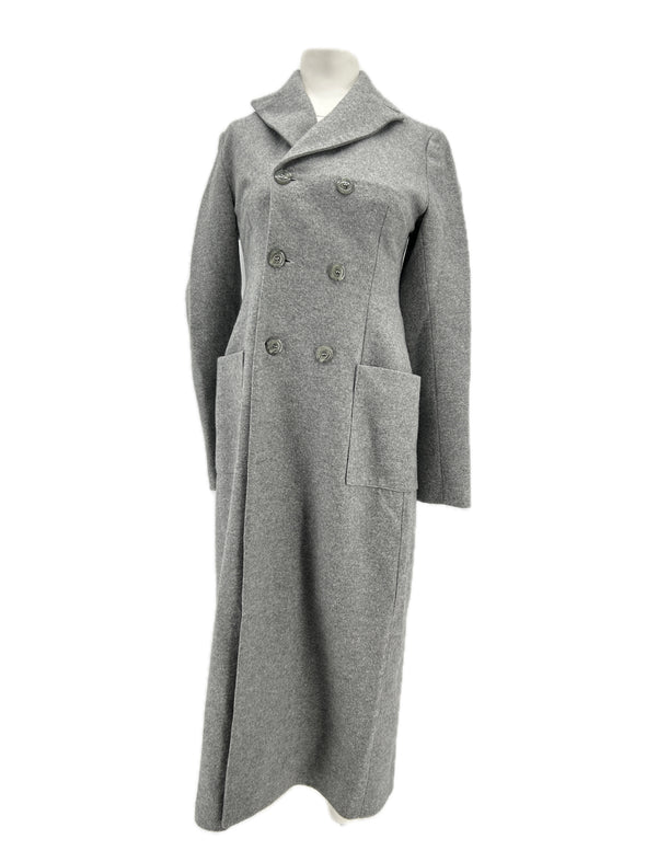 Manteau "Evie" en cachemire gris