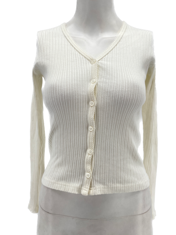 Cardigan blanc
