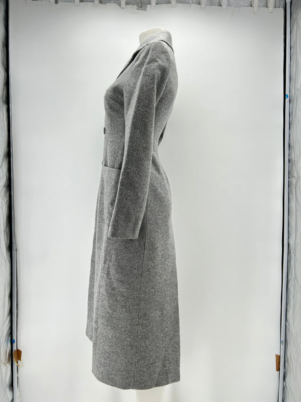 Manteau "Evie" en cachemire gris