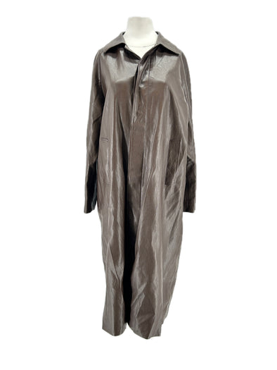 Manteau en cuir synthétique