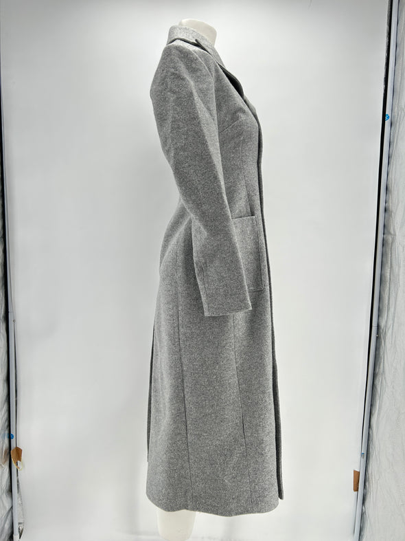Manteau "Evie" en cachemire gris