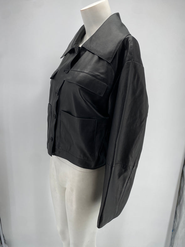 Veste en cuir