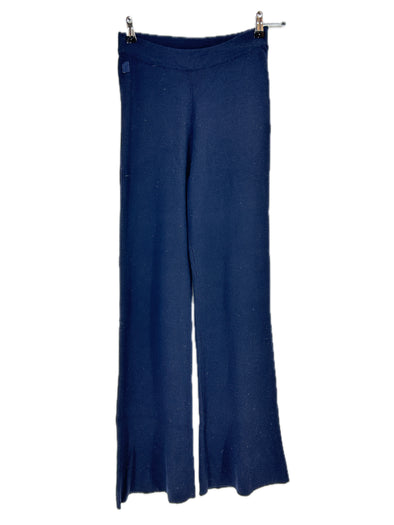 Pantalon en laine marine