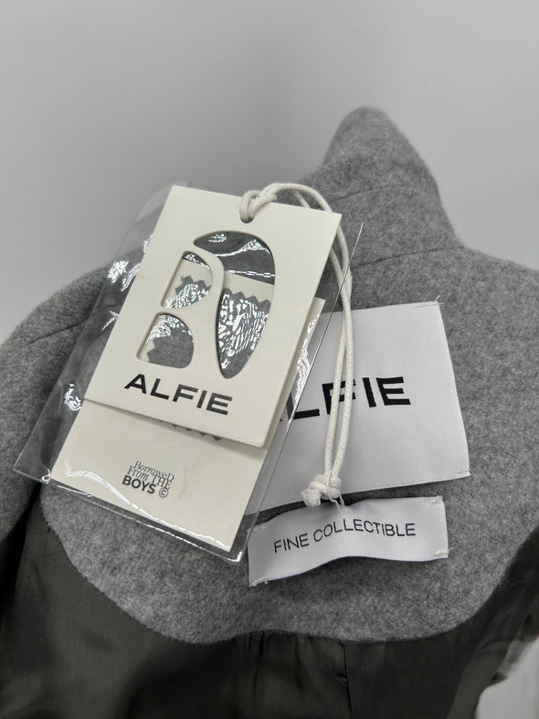 Manteau "Evie" en cachemire gris