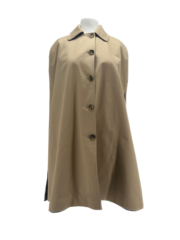 Trench-cape beige