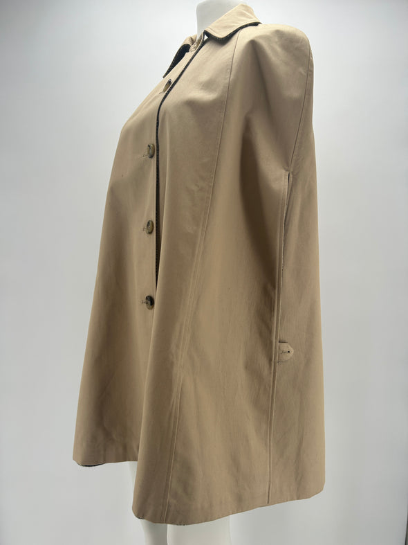 Trench-cape beige
