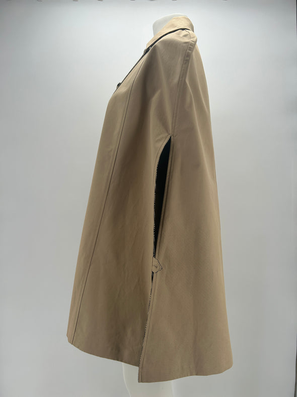 Trench-cape beige