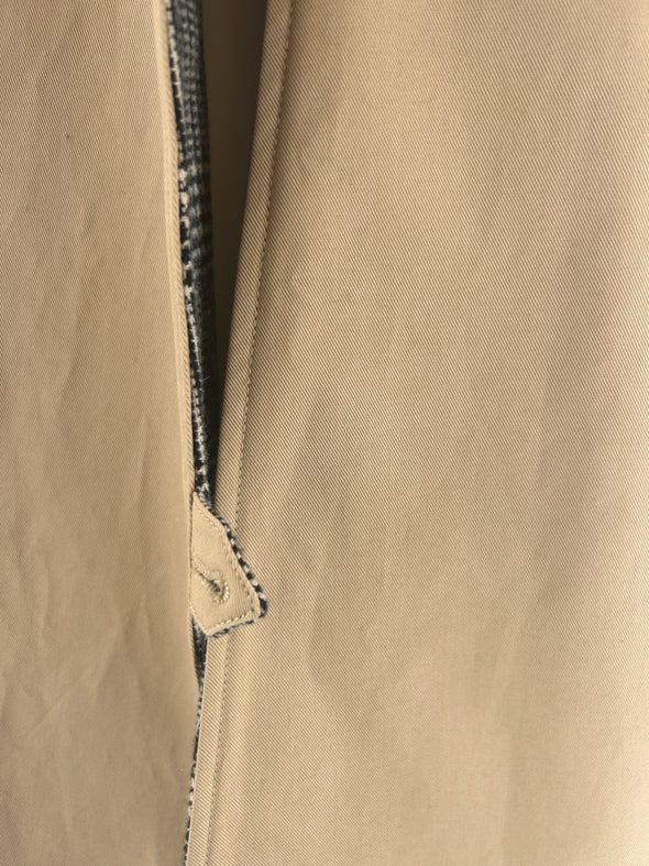 Trench-cape beige