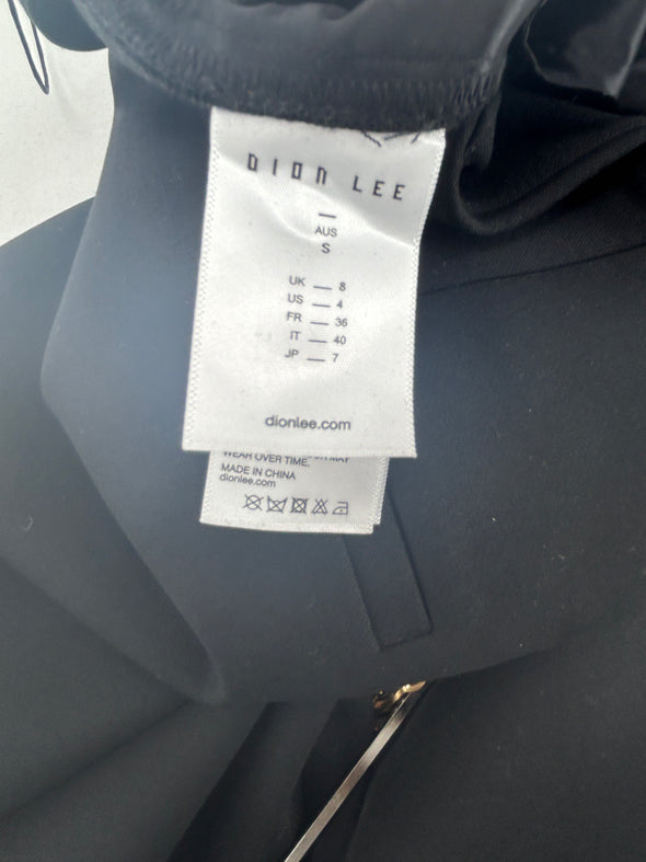 Pantalon noir droit en laine