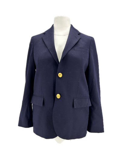 Blazer en laine marine