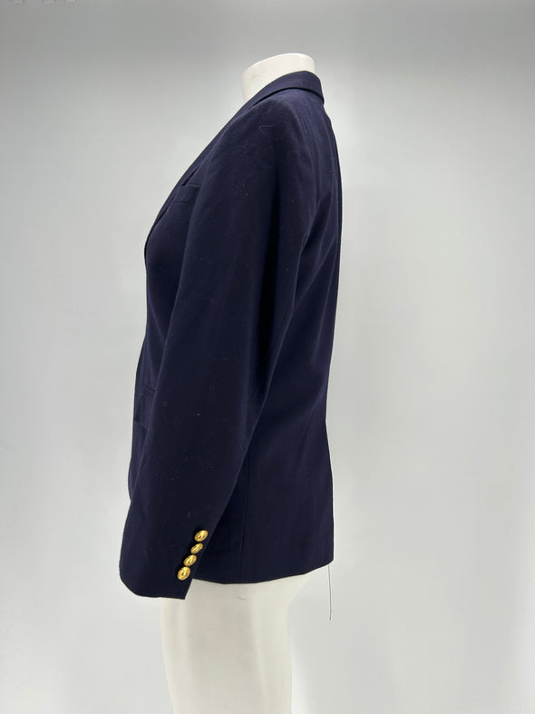 Blazer en laine marine