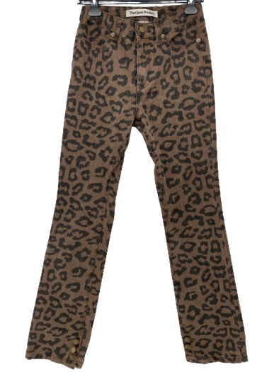 Jean imprimé léopard
