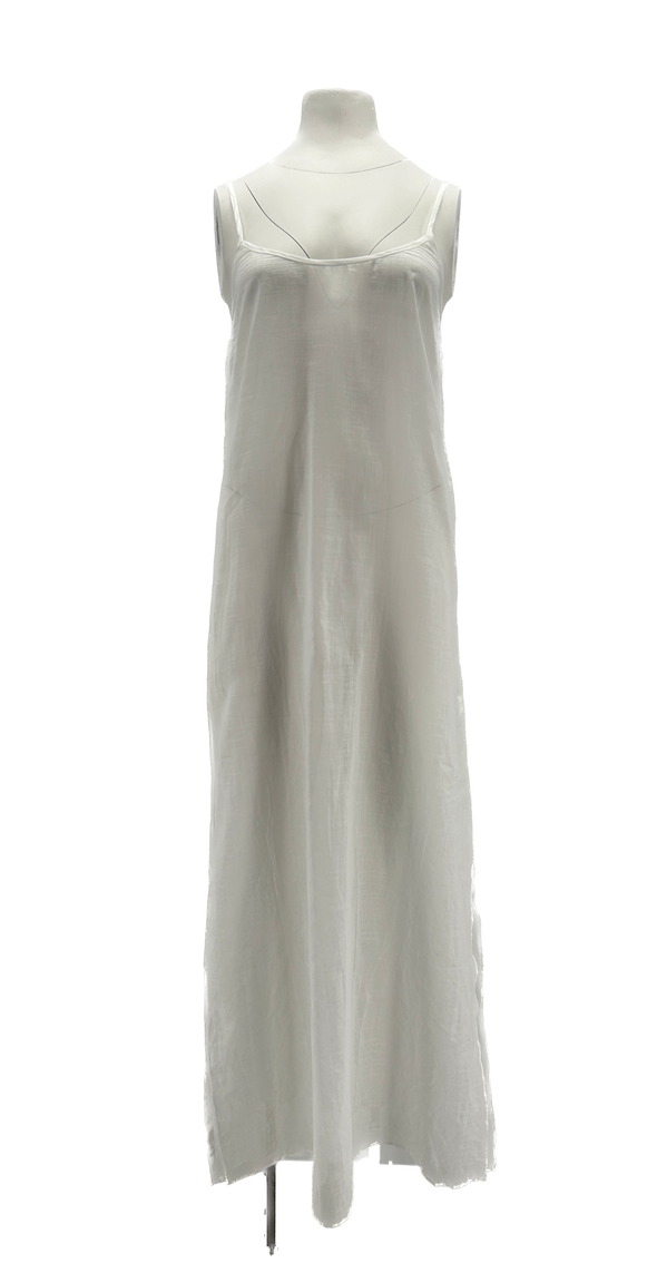 Robe longue blanche