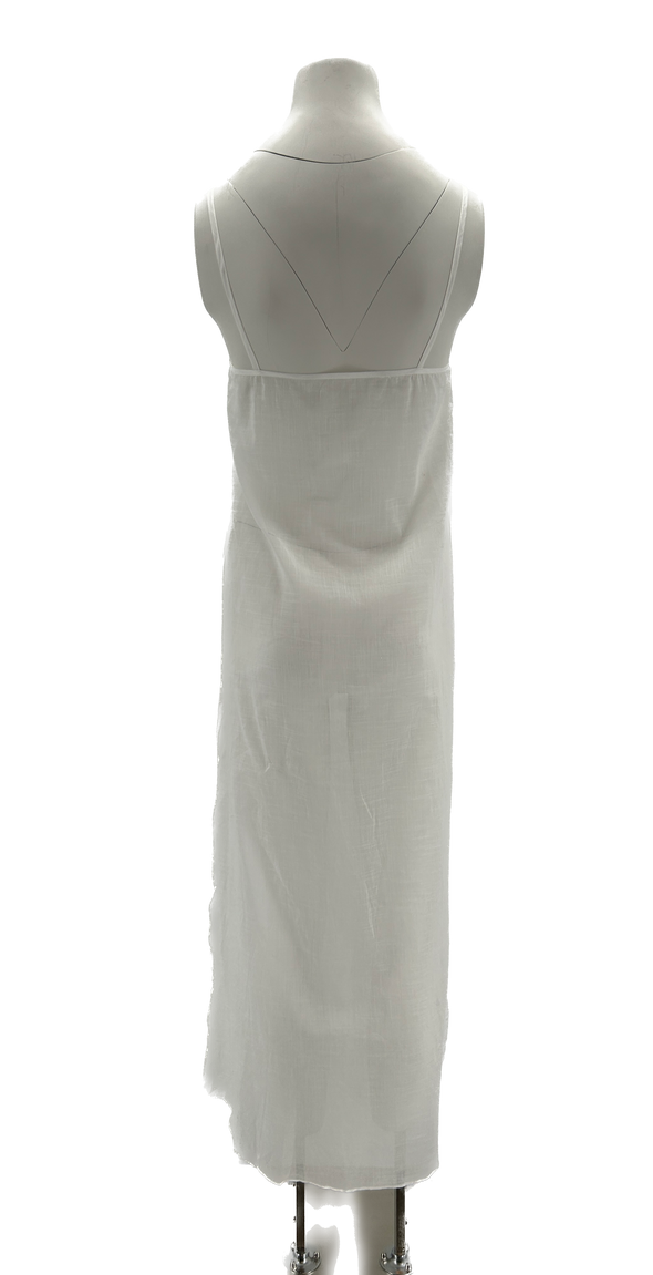 Robe longue blanche