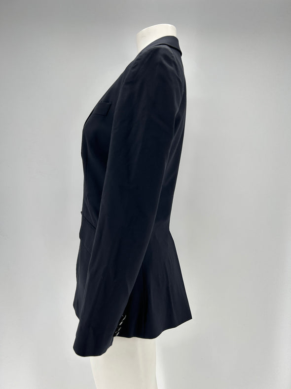 Blazer en laine marine