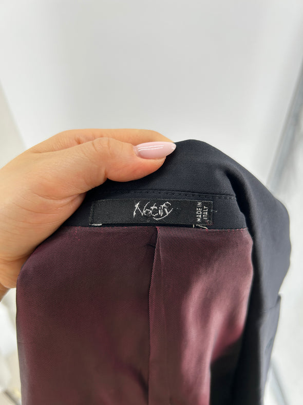 Blazer en laine marine