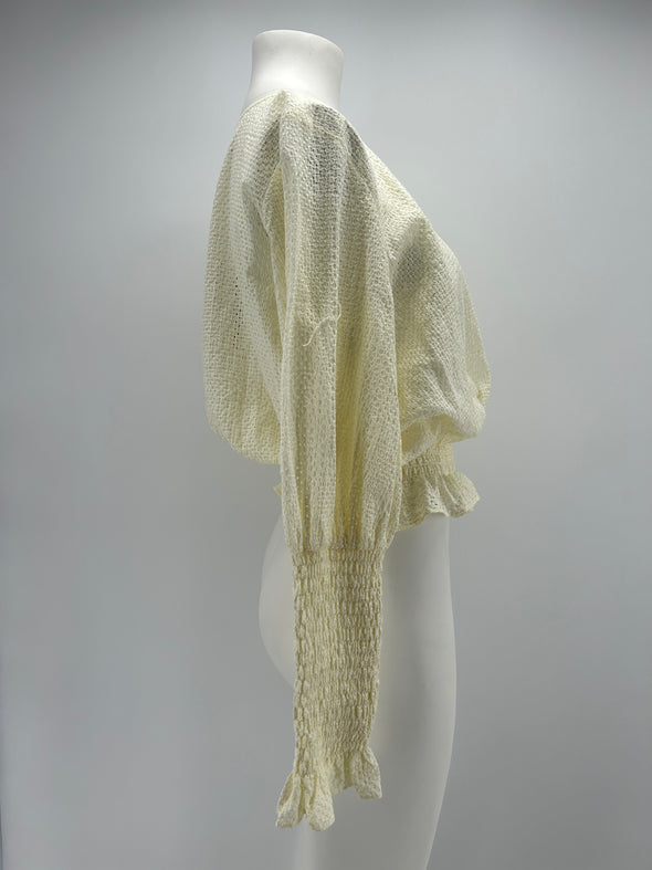 Blouse écru