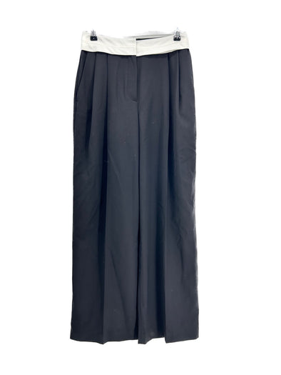 Pantalon en laine noir