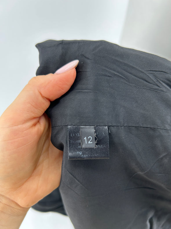 Tee-shirt crop noir