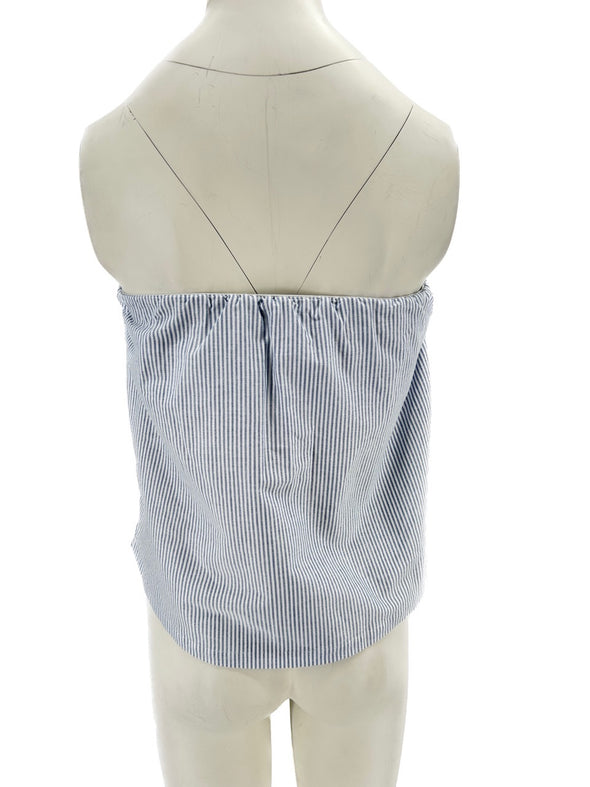 Top Bustier rayé