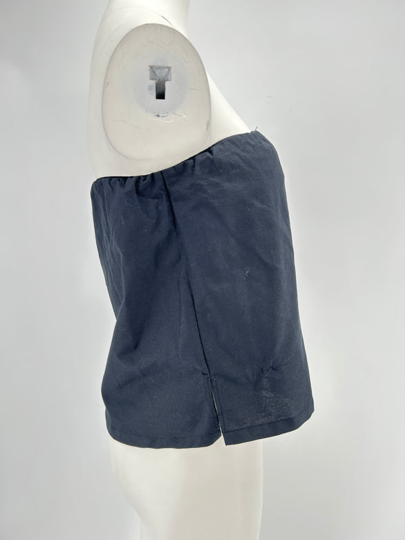 Top Bustier noir