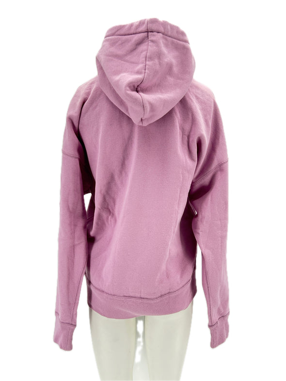 Sweatshirt à capuche rose