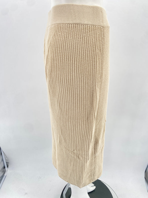 Jupe beige