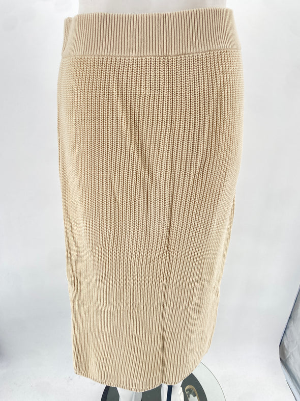 Jupe beige