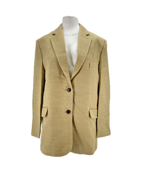 Blazer oversized beige