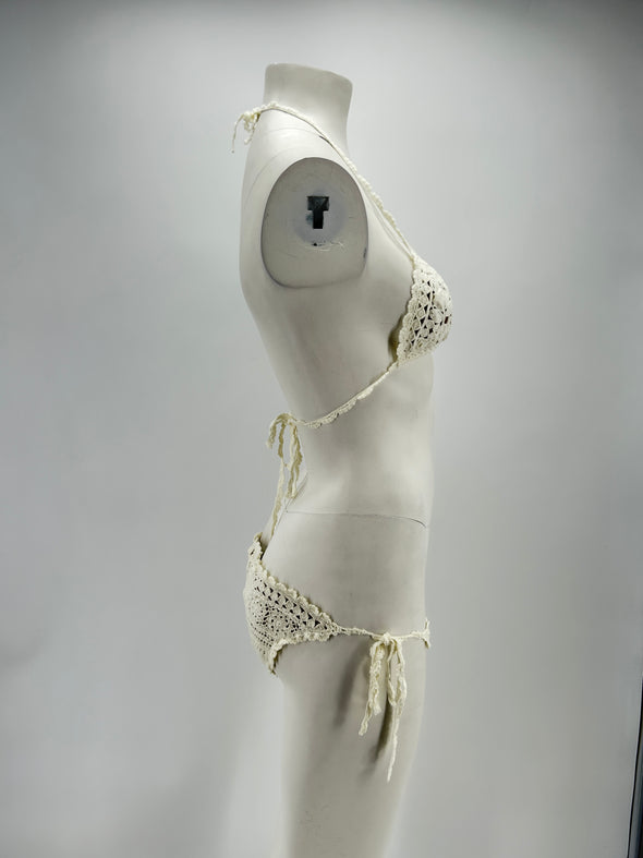 Maillot de bain deux pièces en crochet