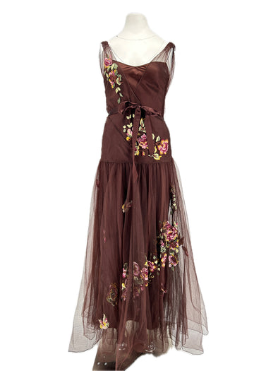 Robe marron