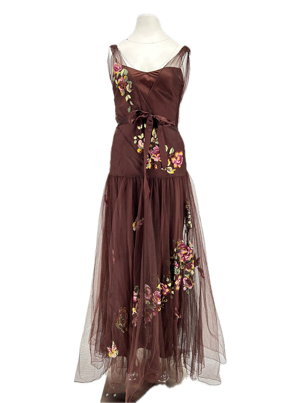 Robe marron