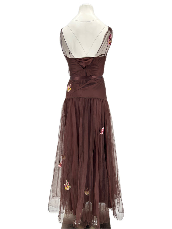 Robe marron