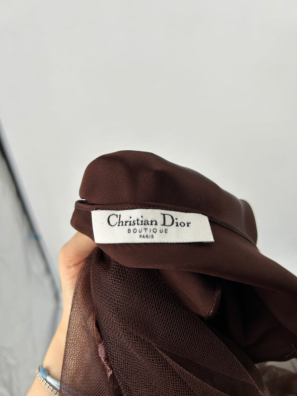 Robe marron