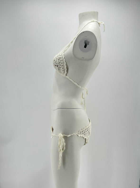 Maillot de bain deux pièces en crochet