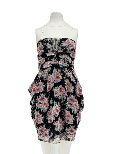 Robe bustier imprimée