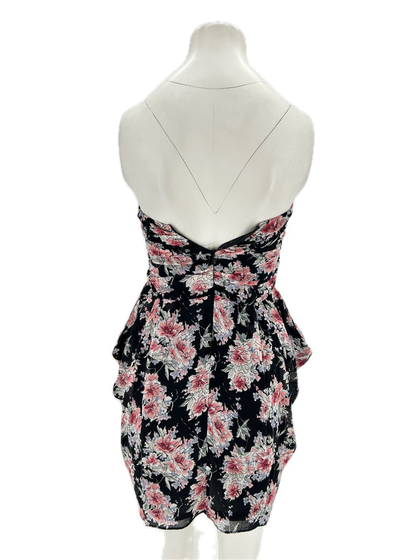 Robe bustier imprimée
